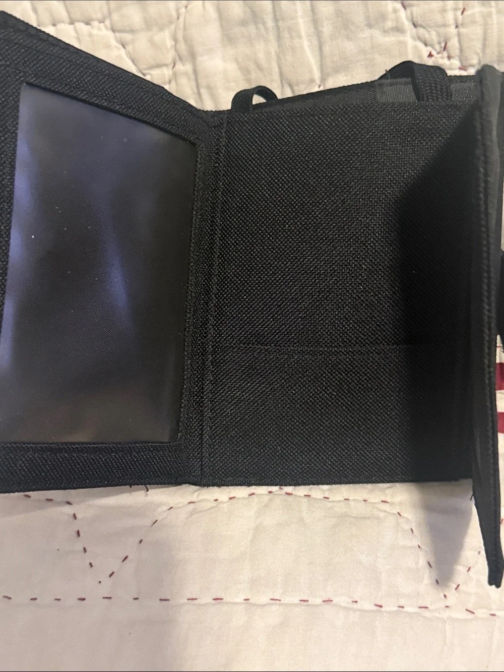 American Tourister Black Travel Wallet Neck Pouch
